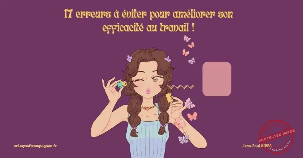 Erreur sur la productivité au travail